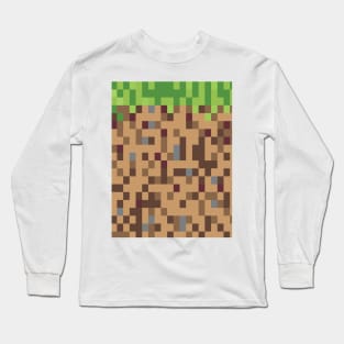 Video Game Blocks Long Sleeve T-Shirt